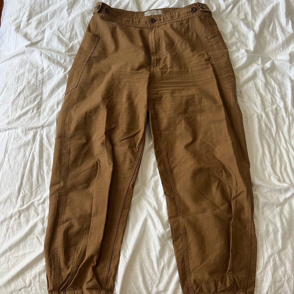 Everlane barrel leg utility pants